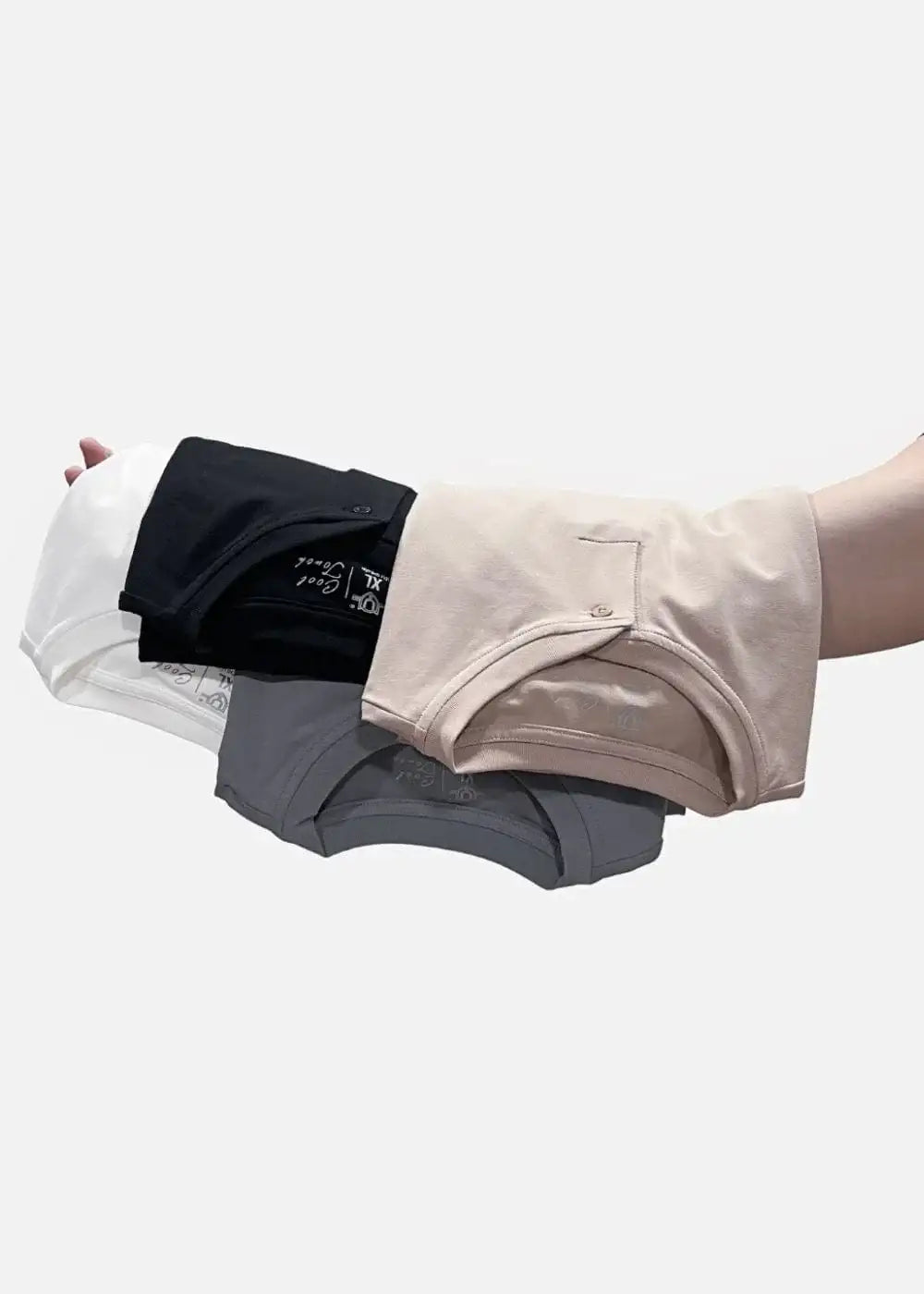 Áo Thun Tay Ngắn Mềm Mịn Mát The Minimalist 007 Xám - YaMe.vn