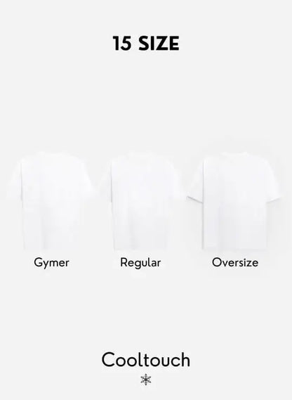 Áo thun nam Cooltouch 3 dáng: Gymer, Regular, Oversize - chất liệu mềm, bền, không lỗi mốt