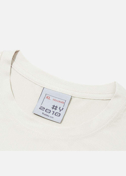 Áo Thun Bird’s Eye Pique Ít Nhăn Non Branded 46 Nâu Nhạt - YaMe.vn