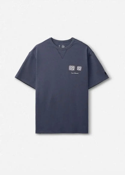 Áo Thun Cartoon Cotton Mềm Mại No Style M109 Xám Đậm - YaMe.vn
