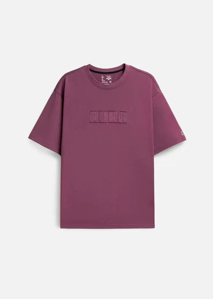 Áo Thun Aura Cotton Mềm Mại No Style M13 Đỏ Đậm - YaMe.vn