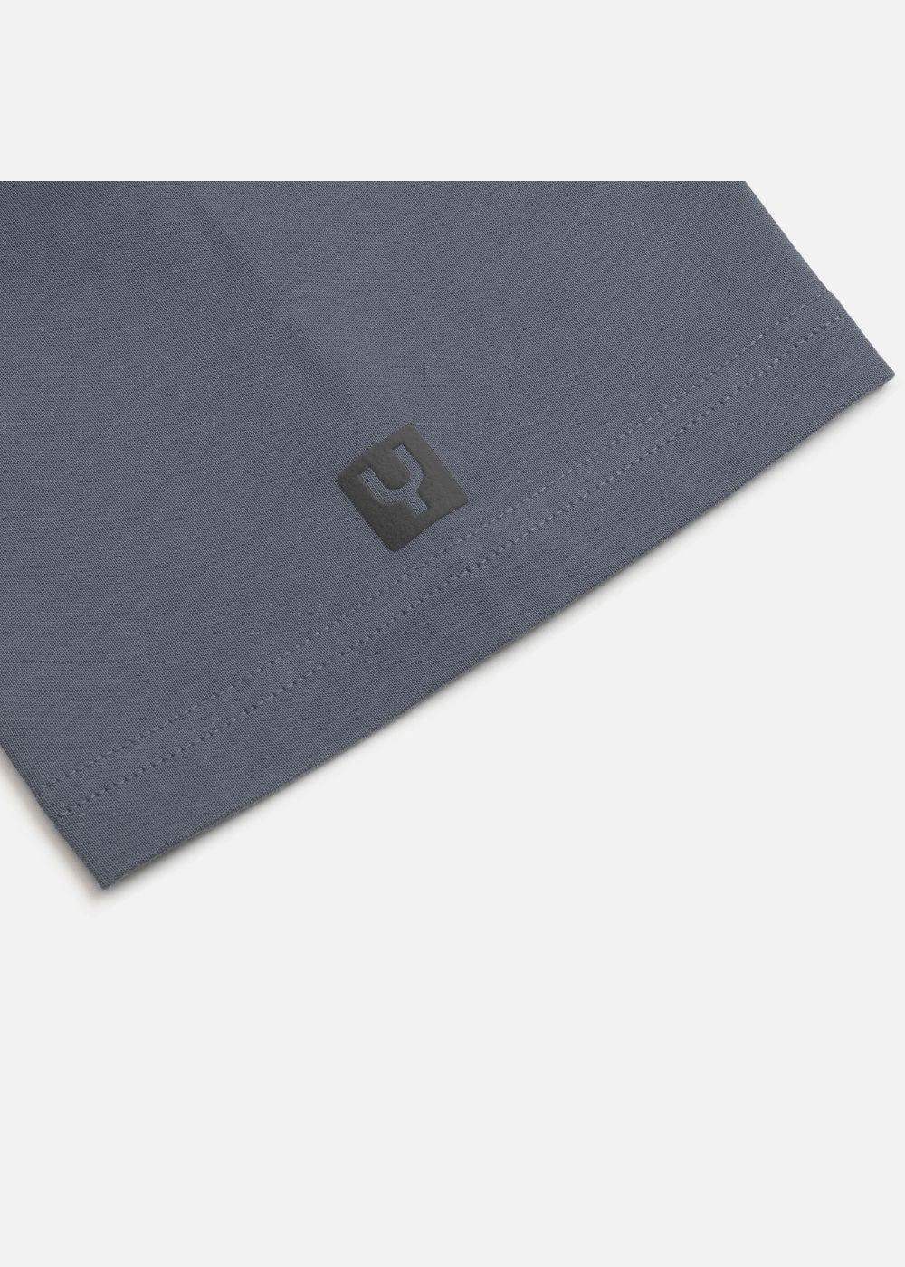 Áo Thun Aura Cotton Mềm Mại No Style M13 Xám Đậm - YaMe.vn