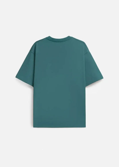 Áo Thun Aura Cotton Mềm Mại No Style M13 Xanh Lá Tối - YaMe.vn