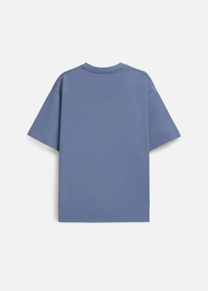 Áo Thun Aura Cotton Mềm Mại No Style M13 Xanh Dương Nhạt - YaMe.vn