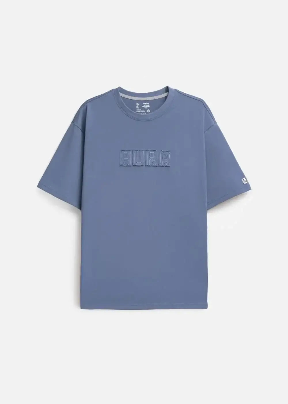 Áo Thun Aura Cotton Mềm Mại No Style M13 Xanh Dương Nhạt - YaMe.vn