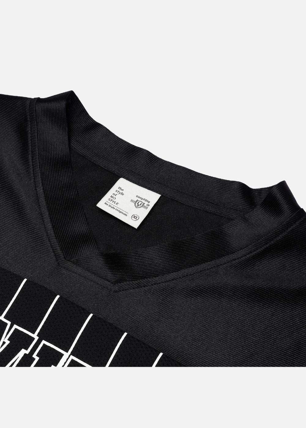 Áo Thun Jersey Thoáng Mát No Style M134 Đen - YaMe.vn