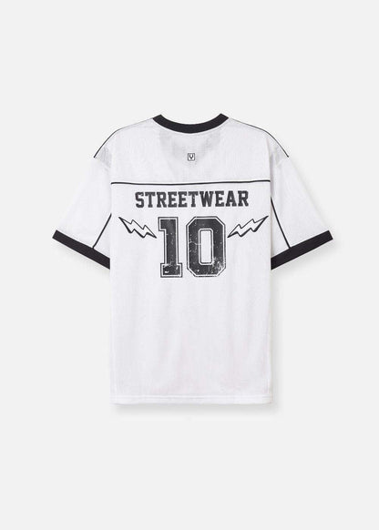 Áo Thun Jersey Thoáng Mát No Style M138 Trắng - YaMe.vn