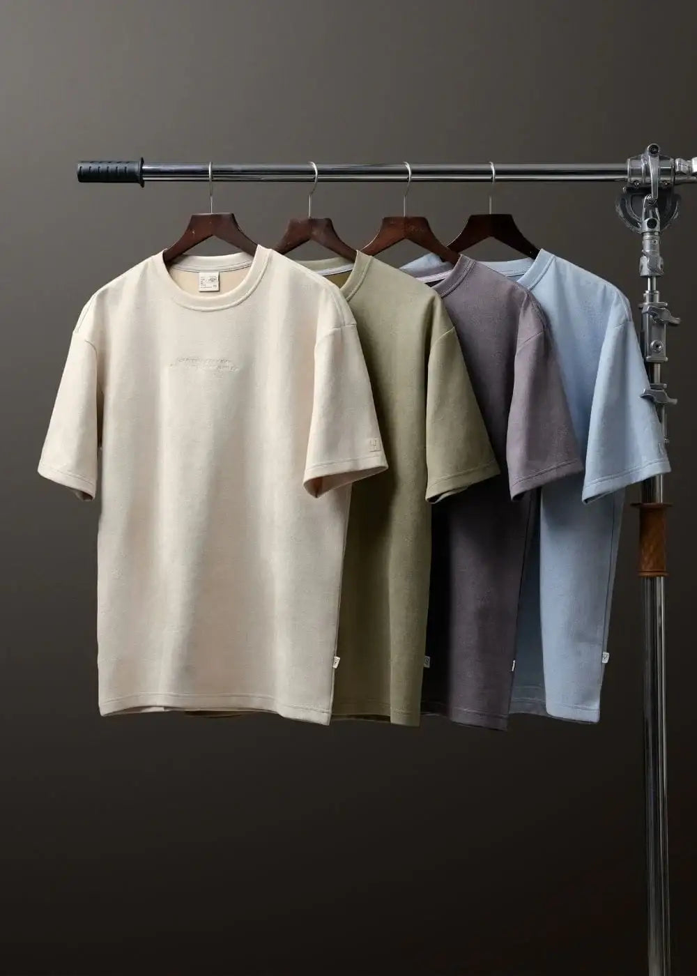 Áo Thun Suede Mềm Mịn The Weekend 014 Be - YaMe.vn