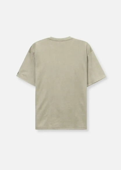Áo Thun Suede Mềm Mịn The Weekend 014 Rêu Xám - YaMe.vn