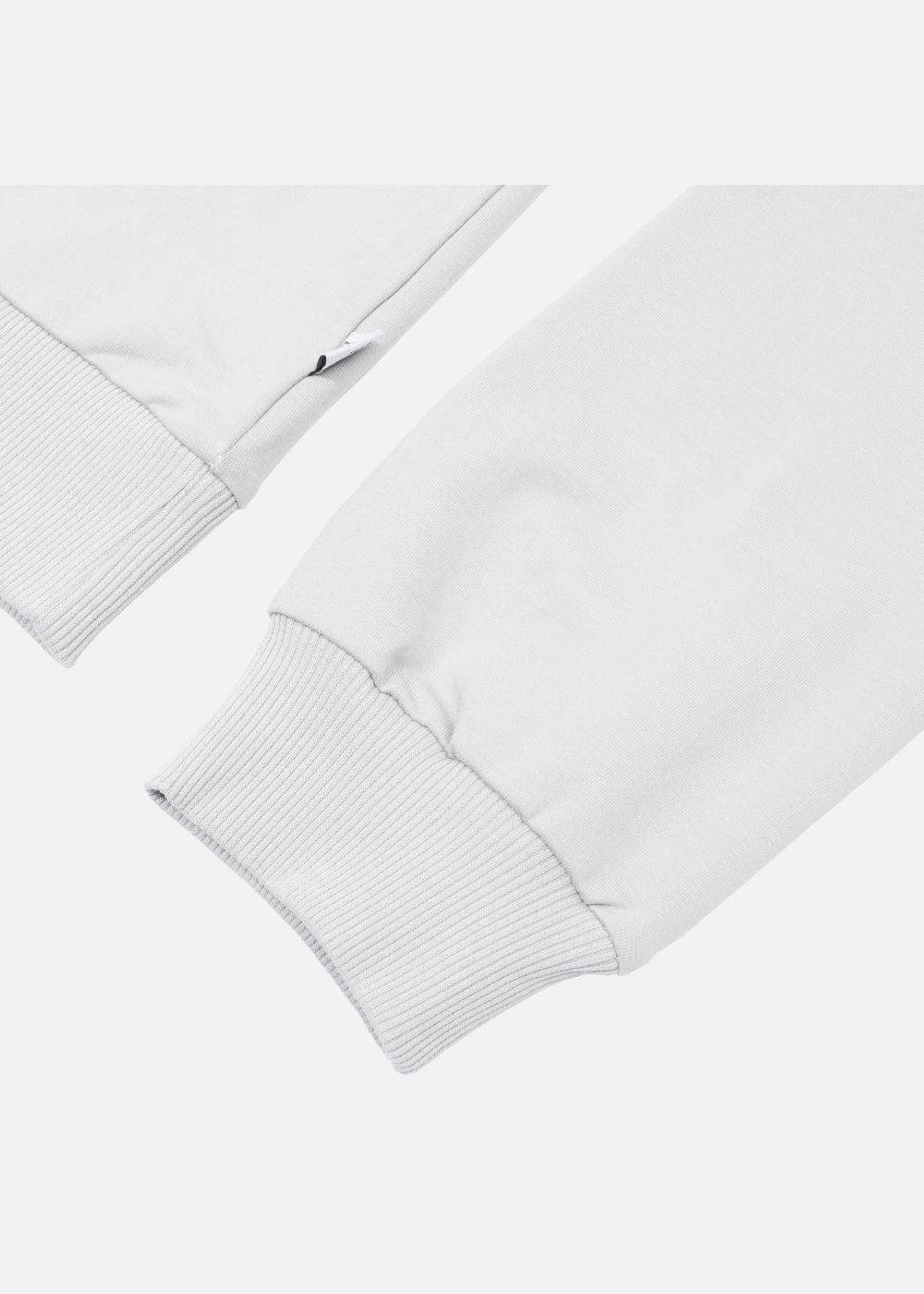 Áo Thun Sweater Cotton Co Giãn No Style M19 Xám Nhạt - YaMe.vn