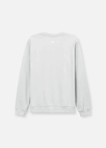 Áo Thun Sweater Cotton Co Giãn No Style M19 Xám Nhạt - YaMe.vn