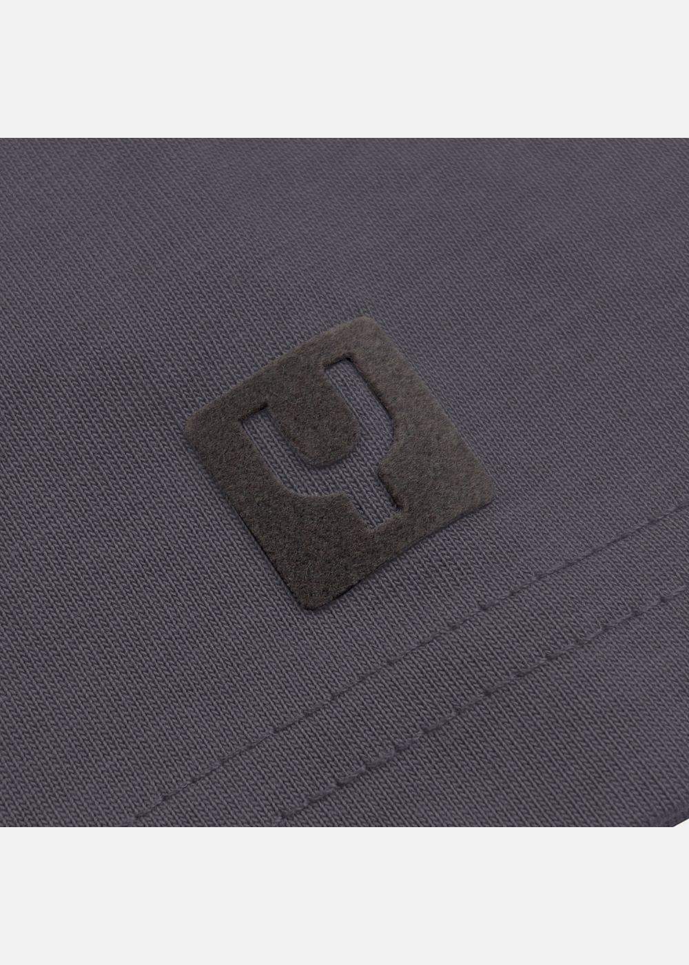 Áo Thun Cotton Phối Màu Mềm Mịn Thoáng Mát No Style M2 Xám Đen - YaMe.vn