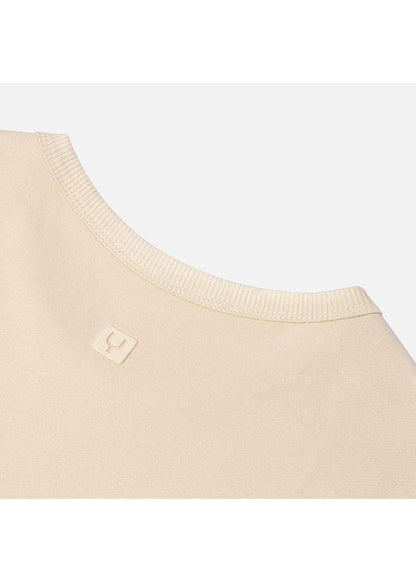 Áo Thun Sweater Cotton Giữ Ấm No Style M20 Be - YaMe.vn