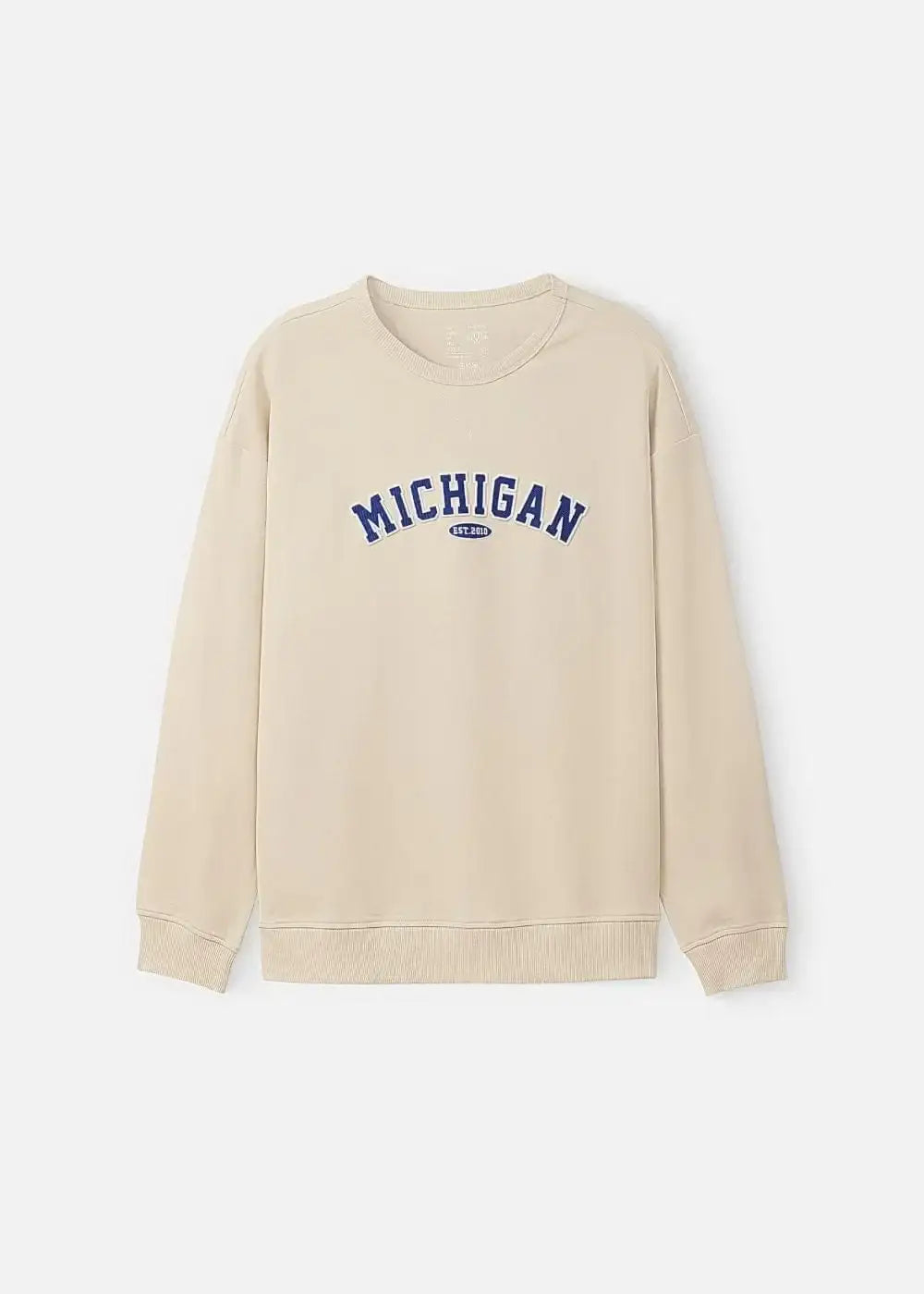 Áo Thun Sweater Cotton Giữ Ấm No Style M20 Be - YaMe.vn