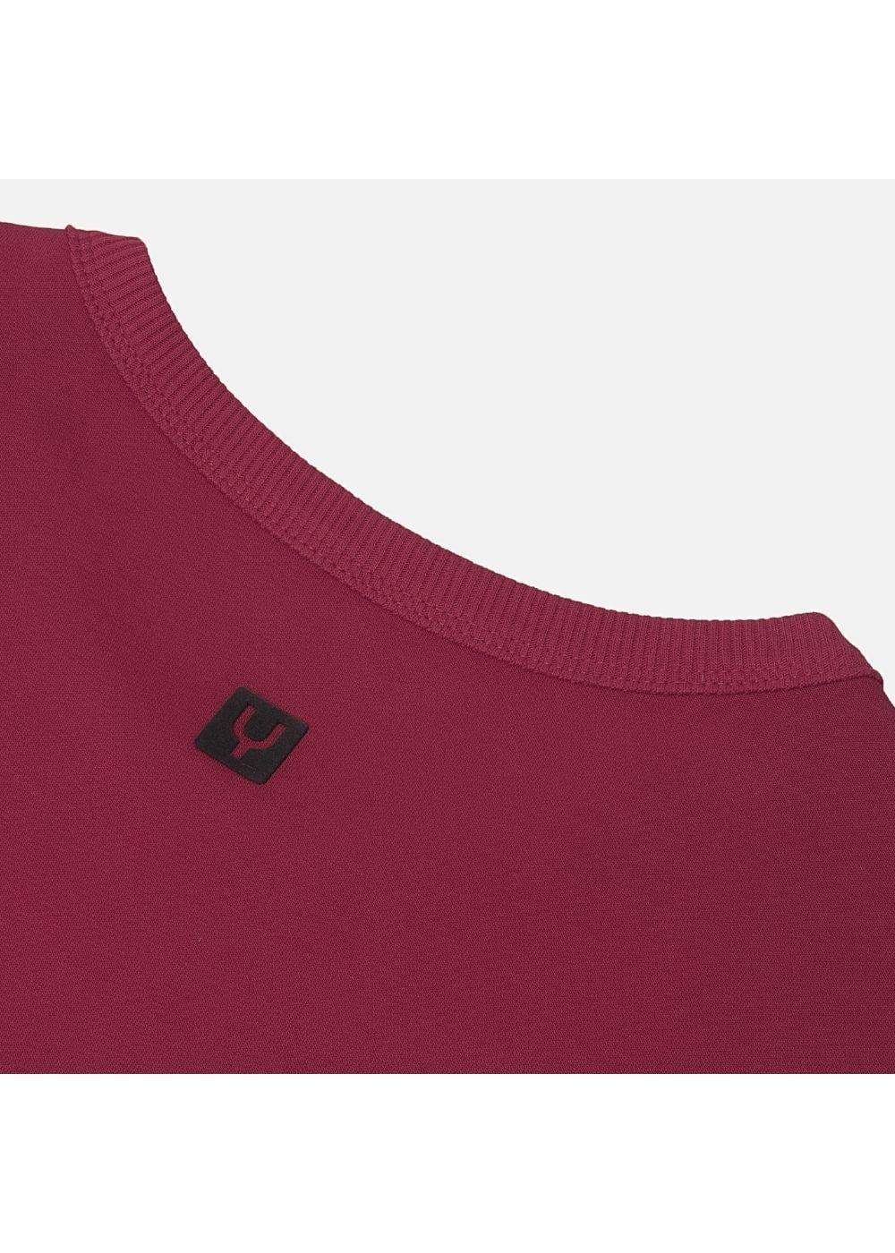 Áo Thun Sweater Cotton Giữ Ấm No Style M20 Đỏ Đậm - YaMe.vn