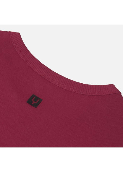 Áo Thun Sweater Cotton Giữ Ấm No Style M20 Đỏ Đậm - YaMe.vn