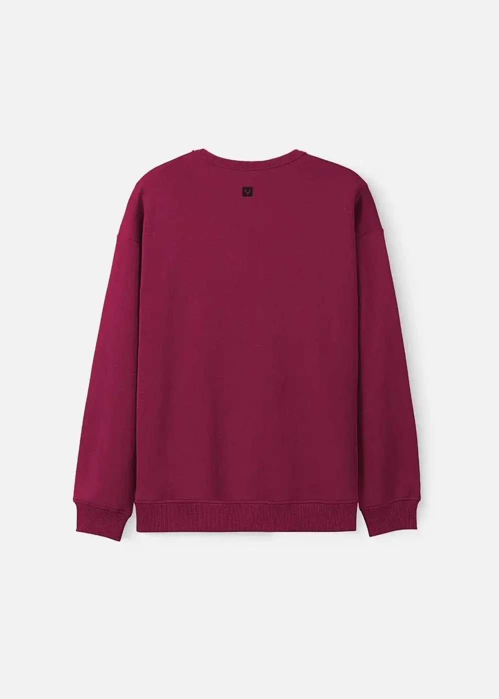 Áo Thun Sweater Cotton Giữ Ấm No Style M20 Đỏ Đậm - YaMe.vn