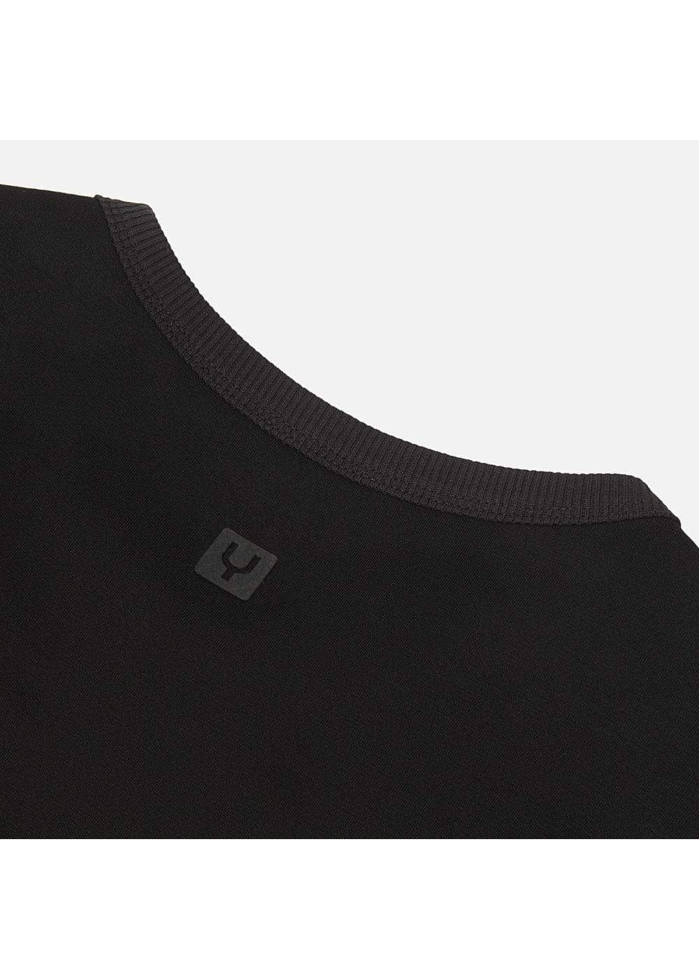 Áo Thun Sweater Cotton Giữ Ấm No Style M20 Đen - YaMe.vn