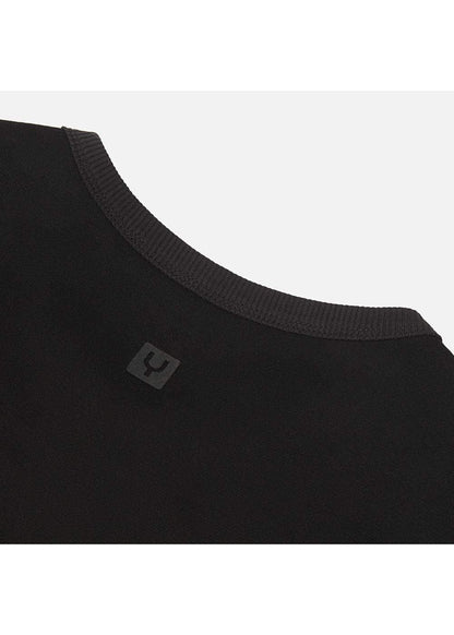 Áo Thun Sweater Cotton Giữ Ấm No Style M20 Đen - YaMe.vn