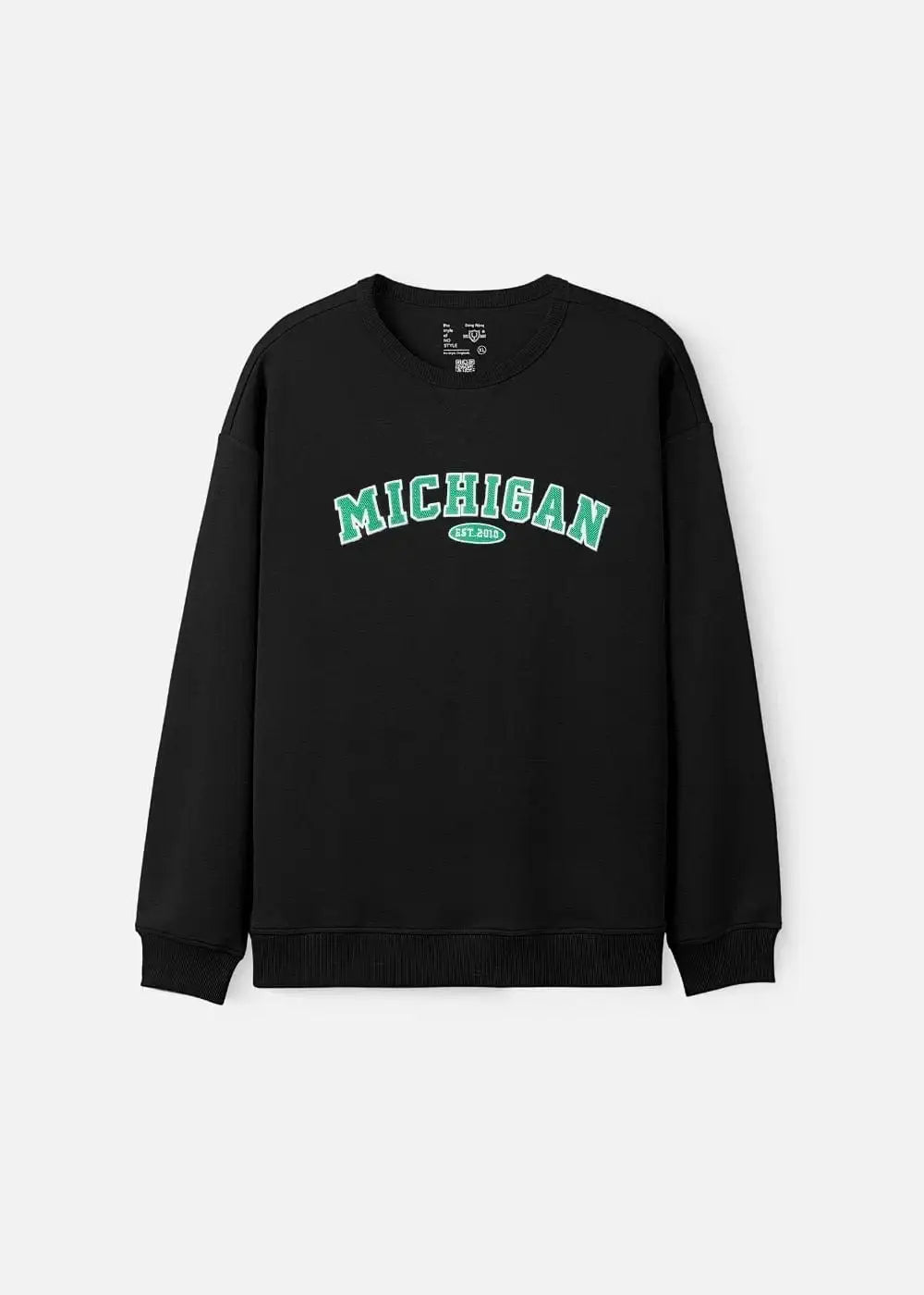 Áo Thun Sweater Cotton Giữ Ấm No Style M20 Đen - YaMe.vn