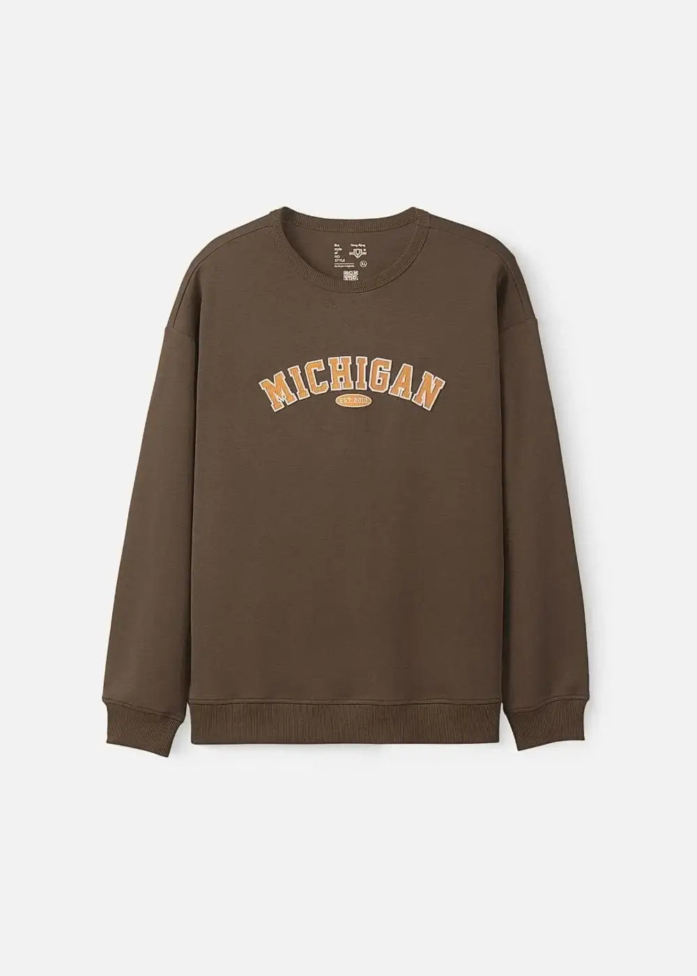 Áo Thun Sweater Cotton Giữ Ấm No Style M20 Nâu - YaMe.vn