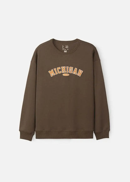 Áo Thun Sweater Cotton Giữ Ấm No Style M20 Nâu - YaMe.vn