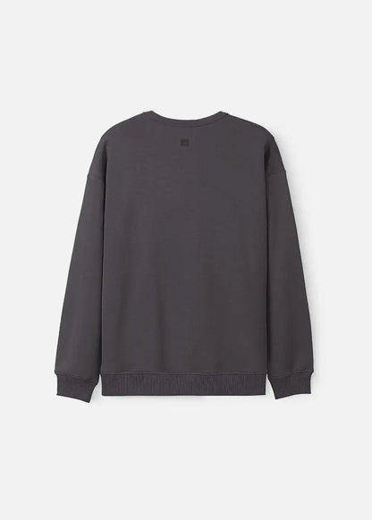 Áo Thun Sweater Cotton Giữ Ấm No Style M20 Xám - YaMe.vn