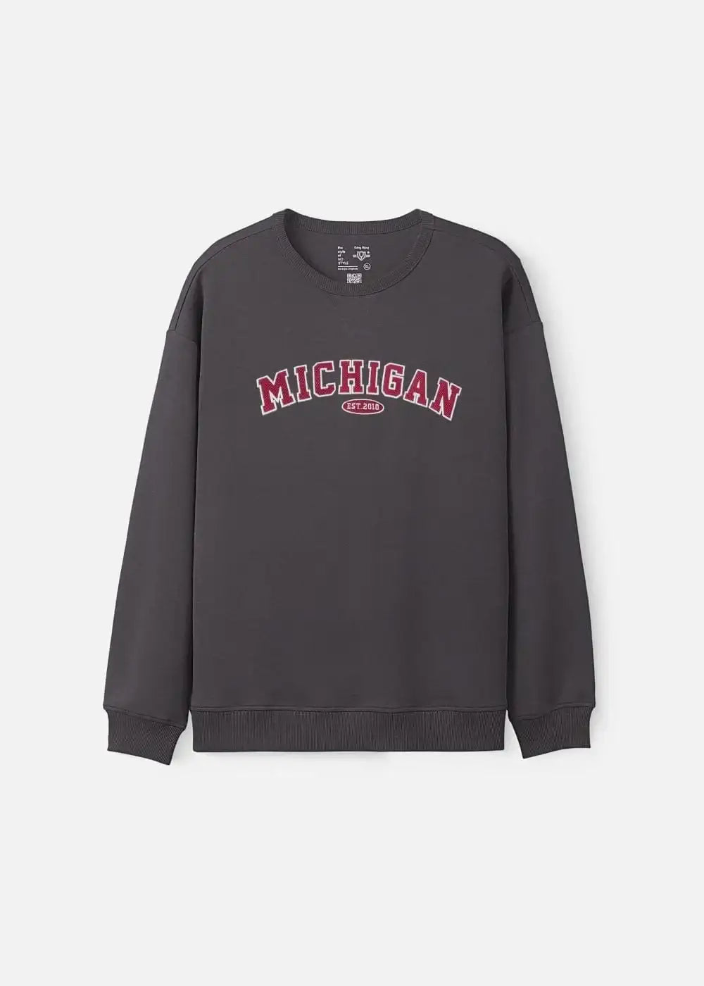 Áo Thun Sweater Cotton Giữ Ấm No Style M20 Xám - YaMe.vn
