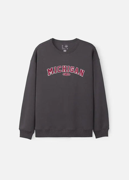 Áo Thun Sweater Cotton Giữ Ấm No Style M20 Xám - YaMe.vn