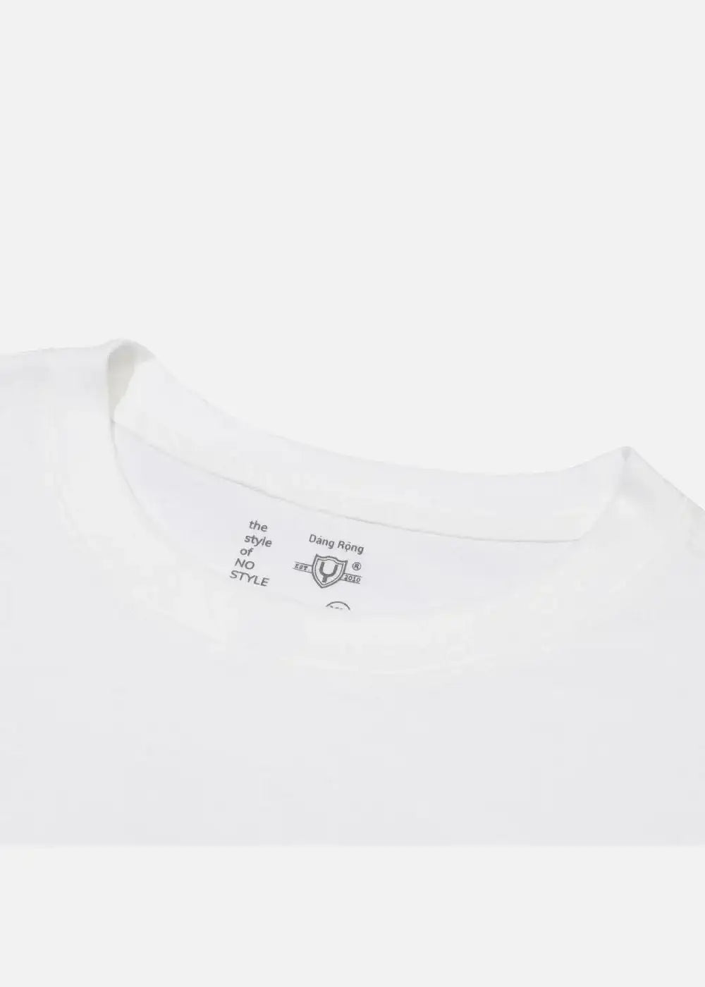 Áo Thun Graphic Cotton Mềm Mại No Style M7 Trắng - YaMe.vn