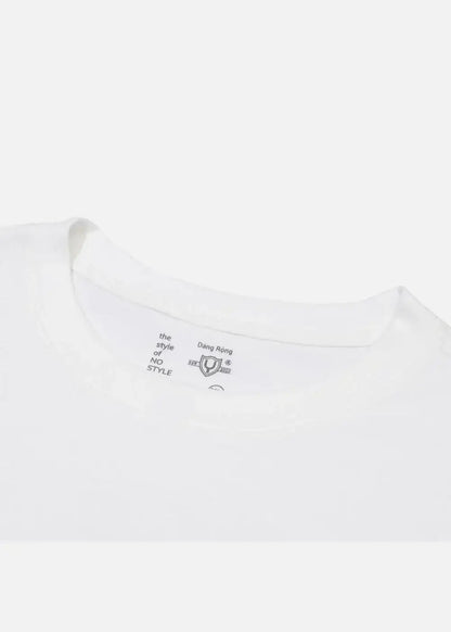 Áo Thun Graphic Cotton Mềm Mại No Style M7 Trắng - YaMe.vn