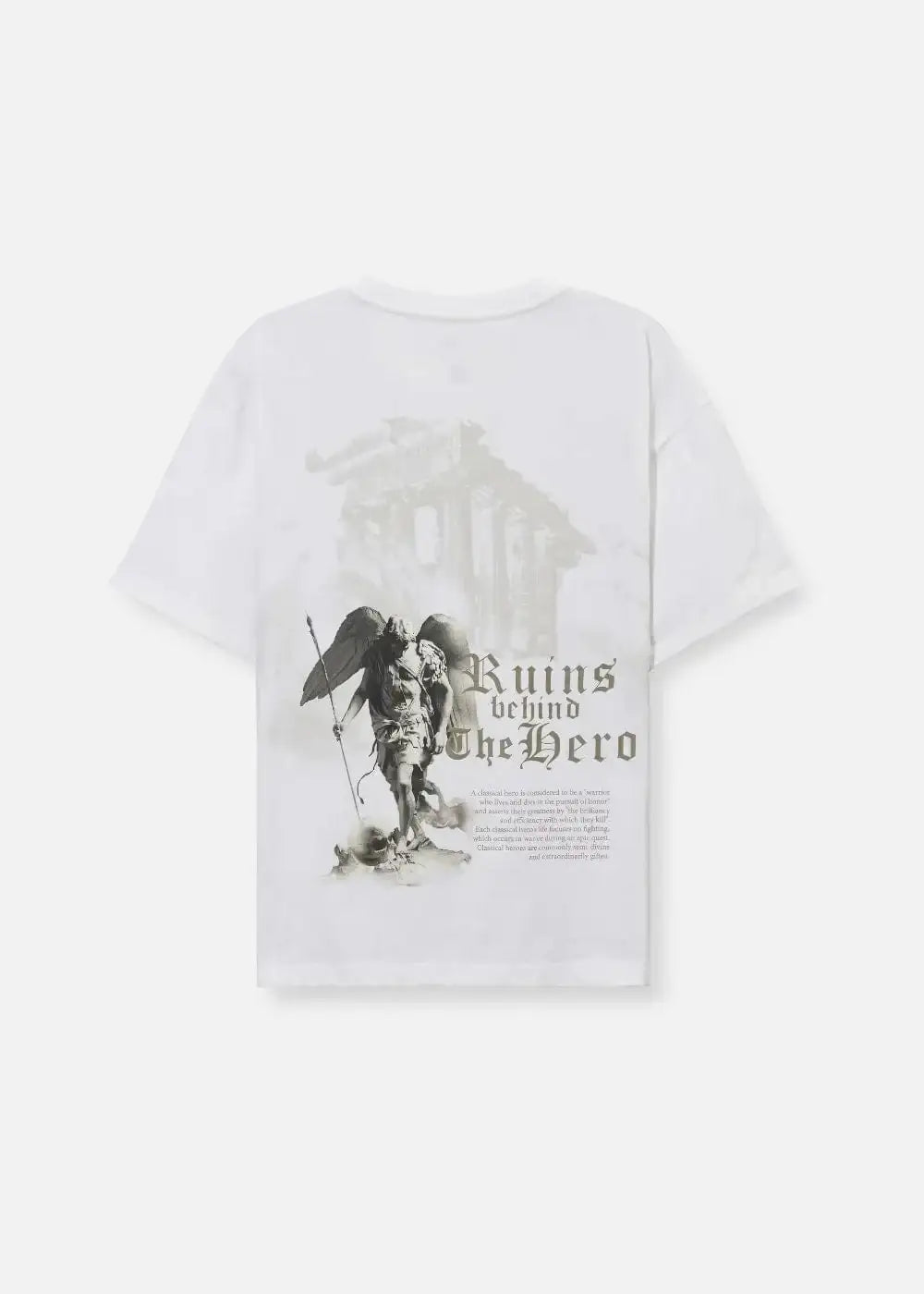 Áo Thun Graphic Cotton Mềm Mại No Style M7 Trắng - YaMe.vn