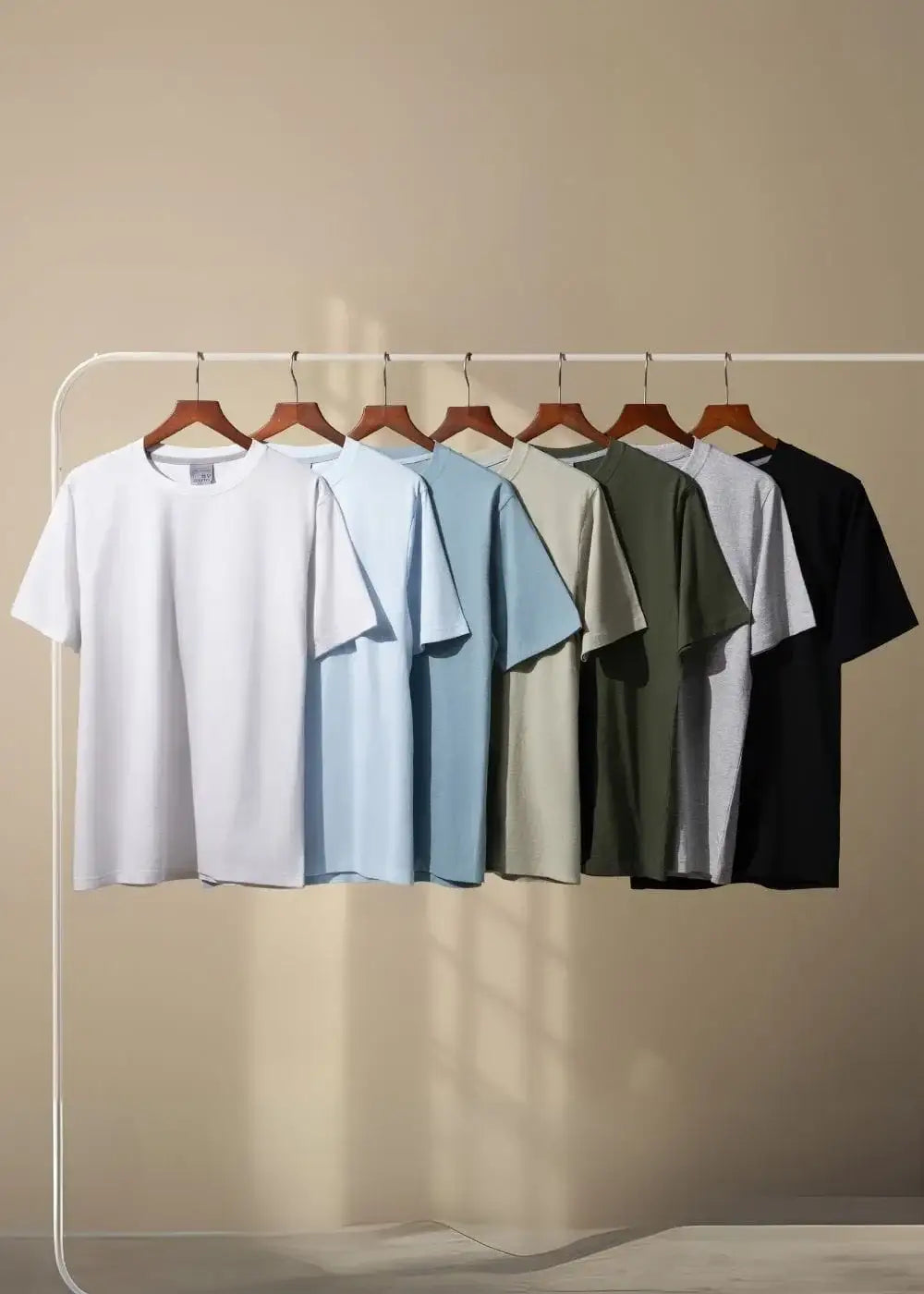 Áo Thun Cotton Wash Siêu Mềm Non Branded 39 Đen - YaMe.vn