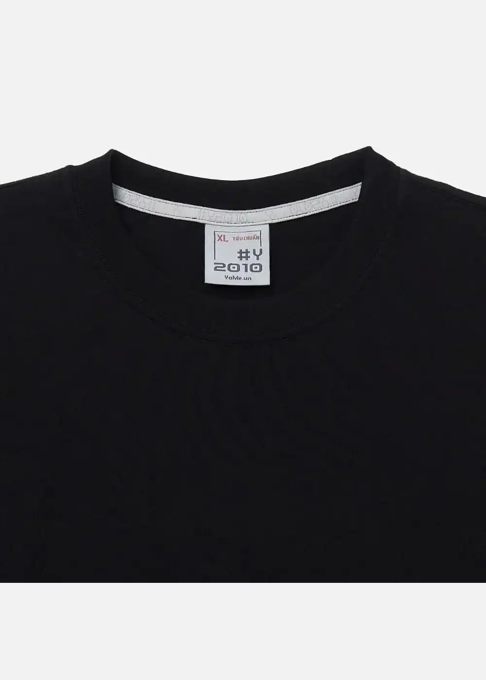 Áo Thun Cotton Wash Siêu Mềm Non Branded 39 Đen - YaMe.vn