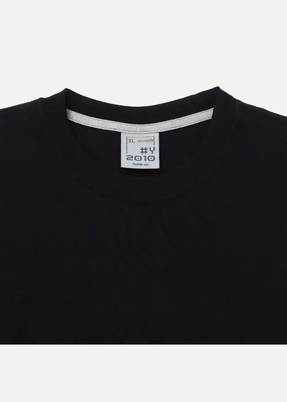 Áo Thun Cotton Wash Siêu Mềm Non Branded 39 Đen - YaMe.vn