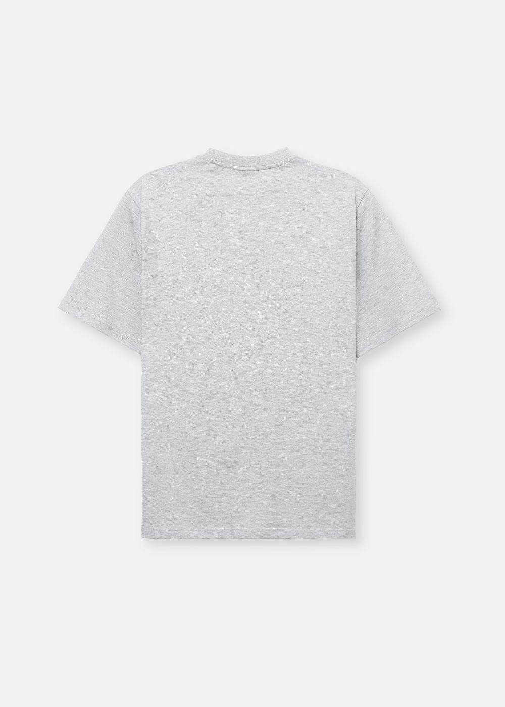 Áo Thun Cotton Wash Siêu Mềm Non Branded 39 Xám - YaMe.vn