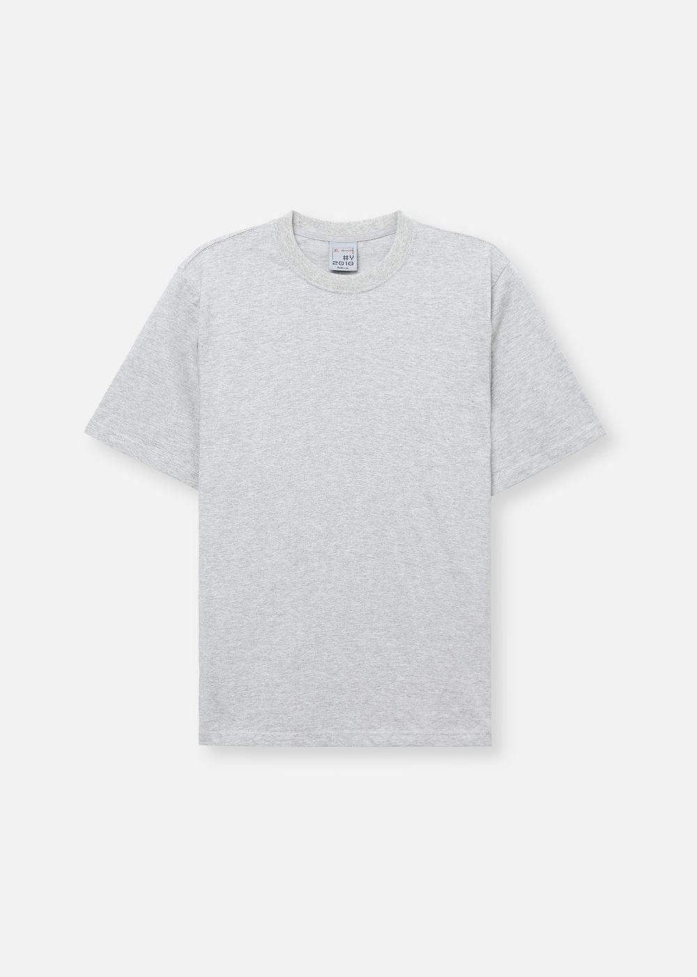 Áo Thun Cotton Wash Siêu Mềm Non Branded 39 Xám - YaMe.vn