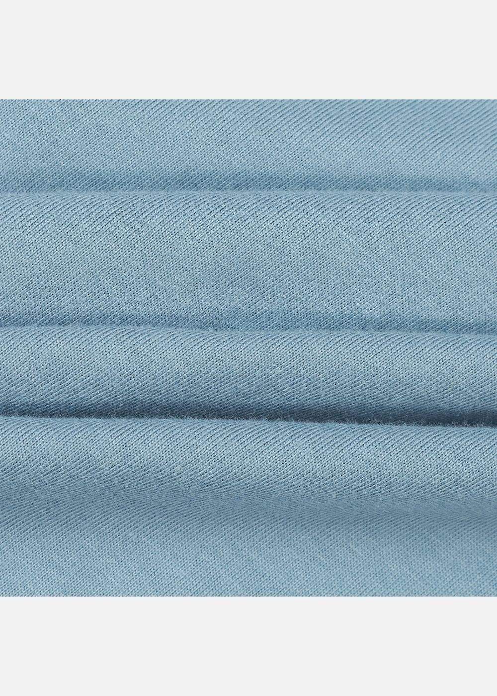 Áo Thun Cotton Wash Siêu Mềm Non Branded 39 Xanh Dương - YaMe.vn