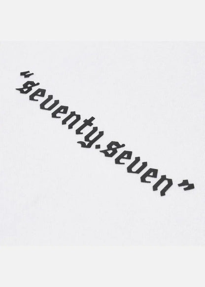 Áo Thun Raglan Phối Màu Seventy Seven 03 Trắng Đen - YaMe.vn