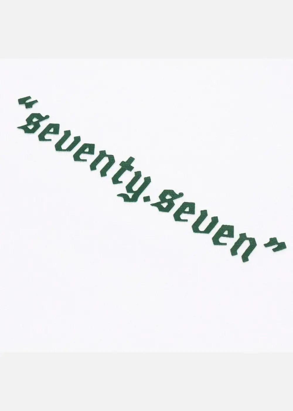 Áo Thun Raglan Phối Màu Seventy Seven 03 Trắng Xanh Lá - YaMe.vn