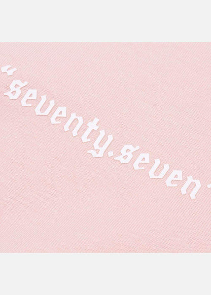 Áo Thun Cotton Line Art Co Giãn Seventy Seven 04 Hồng - YaMe.vn