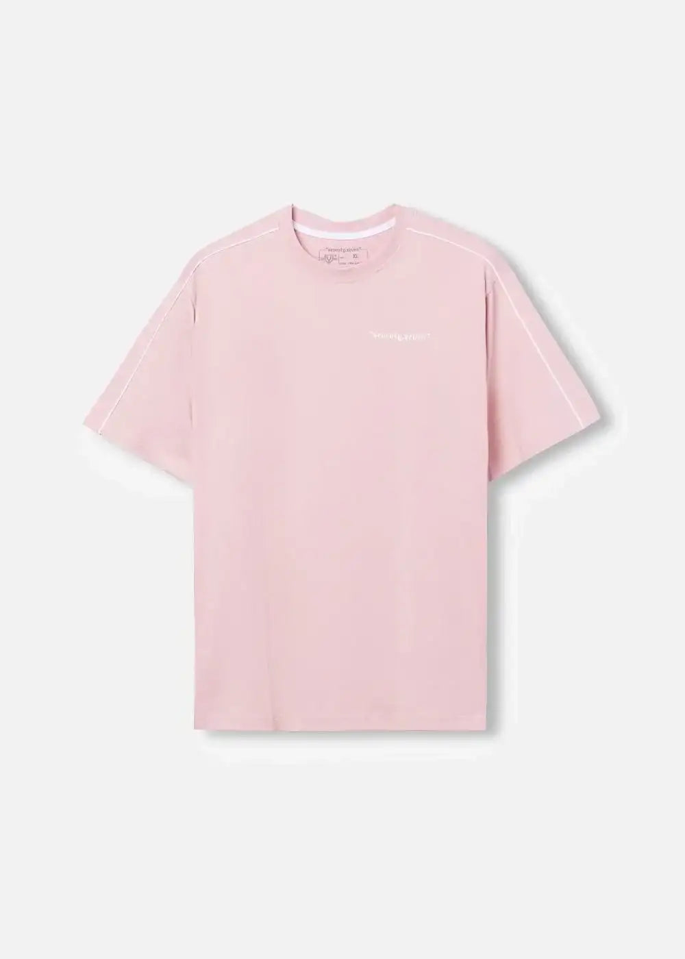 Áo Thun Cotton Line Art Co Giãn Seventy Seven 04 Hồng - YaMe.vn
