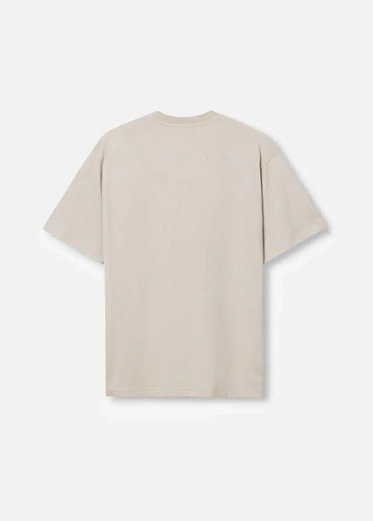 Áo Thun Cotton Line Art Co Giãn Seventy Seven 04 Nâu Nhạt - YaMe.vn