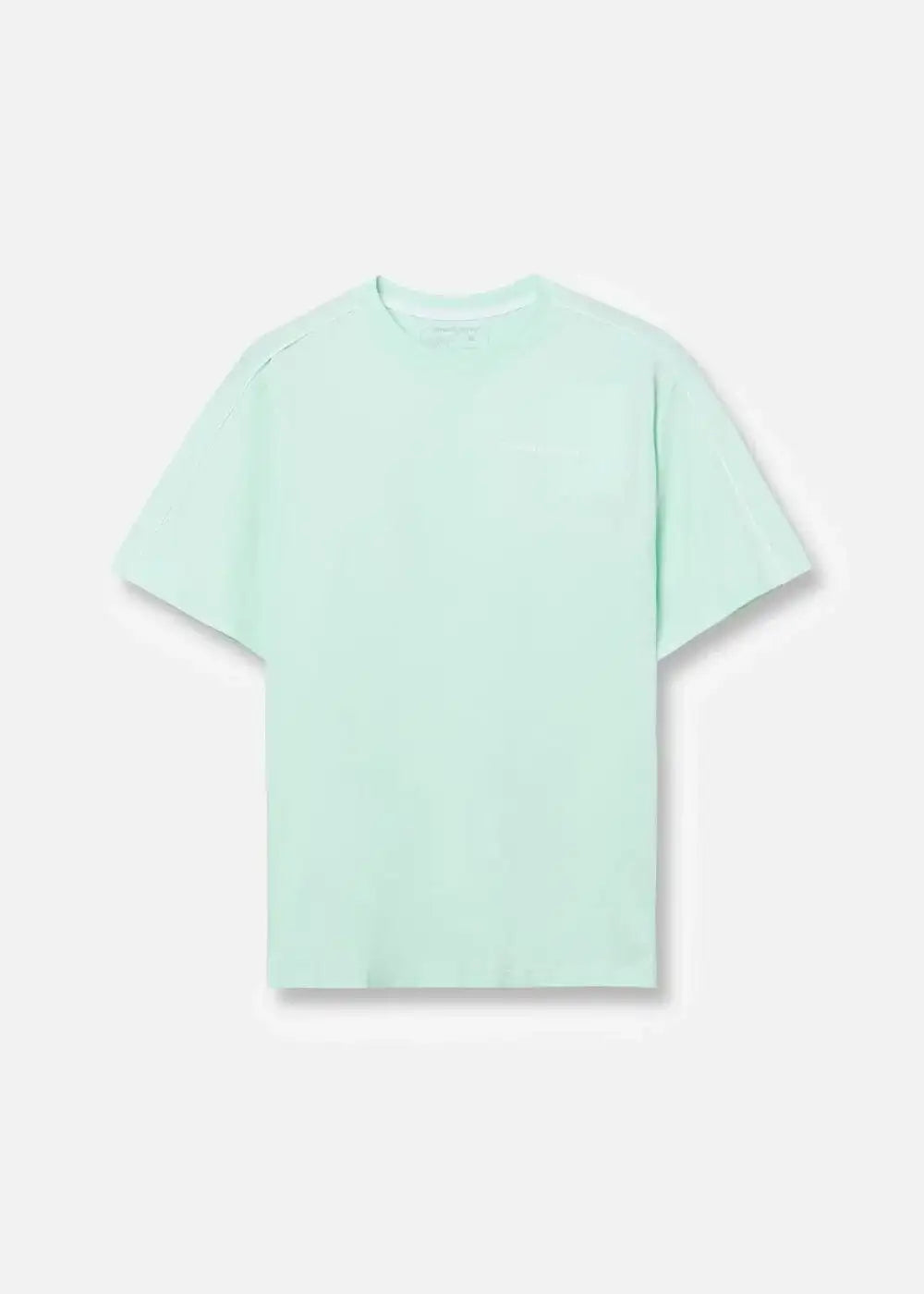 Áo Thun Cotton Line Art Co Giãn Seventy Seven 04 Xanh Ngọc Pastel - YaMe.vn