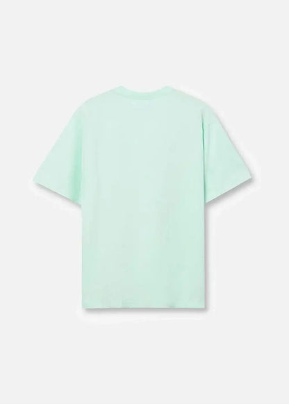 Áo Thun Cotton Line Art Co Giãn Seventy Seven 04 Xanh Ngọc Pastel - YaMe.vn