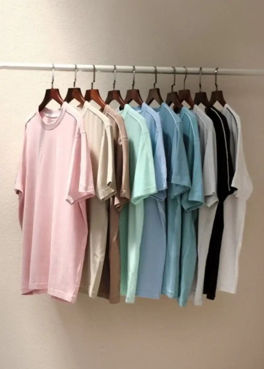 Áo Thun Cotton Line Art Co Giãn Seventy Seven 04 Xanh Dương - YaMe.vn