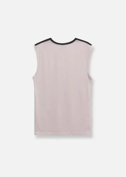 Áo Thun 3 Lỗ Cotton Thoáng Khí Seventy Seven 14 Nâu Nhạt - YaMe.vn