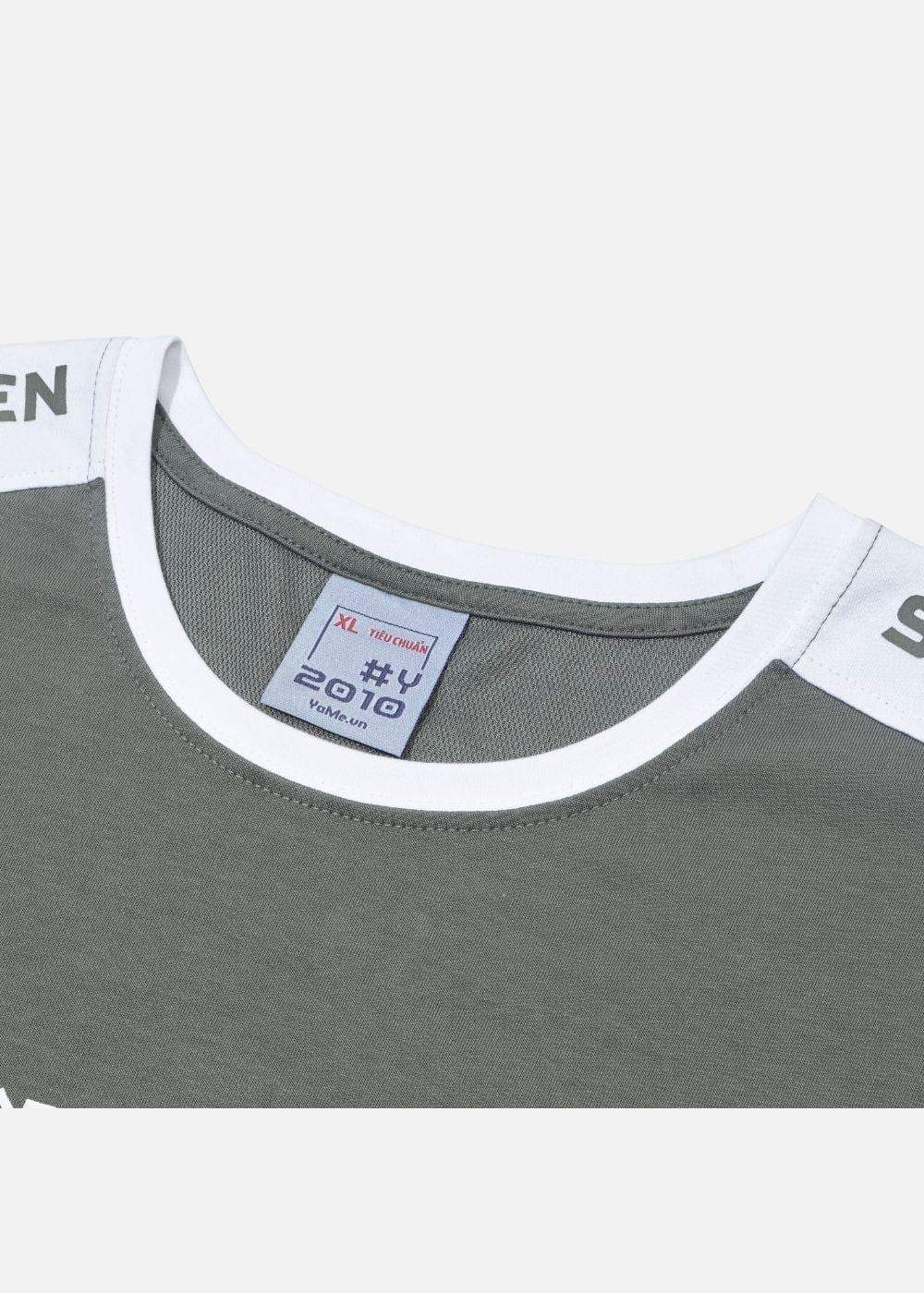 Áo Thun 3 Lỗ Cotton Thoáng Khí Seventy Seven 14 Xanh Lá Đậm - YaMe.vn