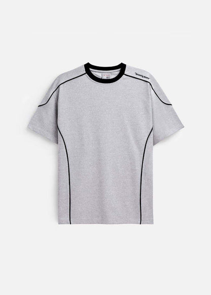 Áo Thun Waffle Co Giãn Seventy Seven 41 Xám - YaMe.vn
