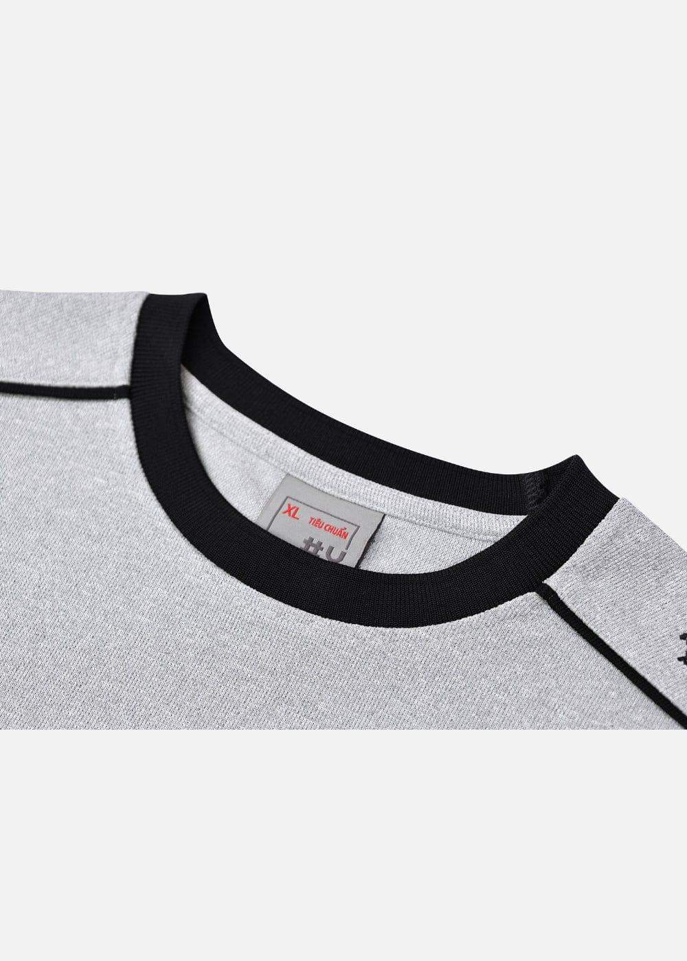 Áo Thun Waffle Co Giãn Seventy Seven 41 Xám - YaMe.vn